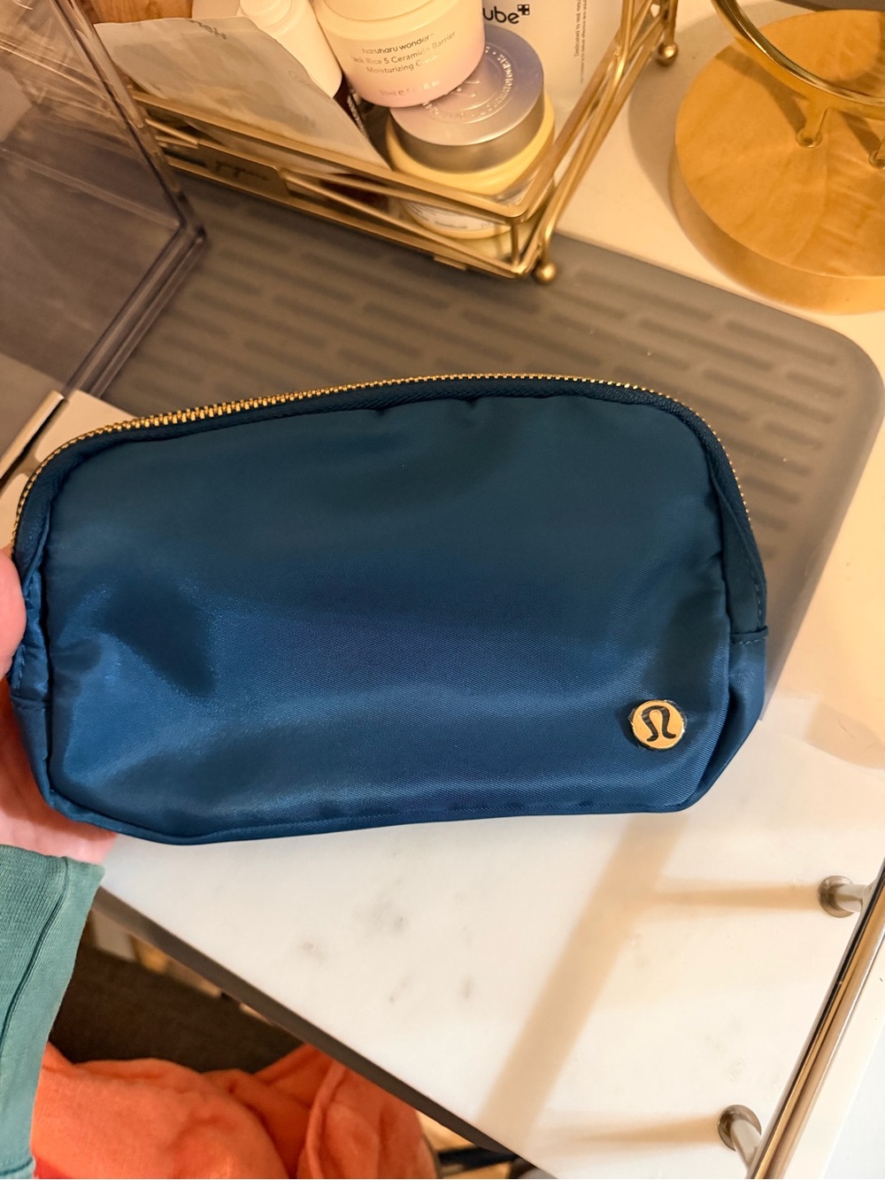 lululemon athletica Teal Travel Toiletry Pouch